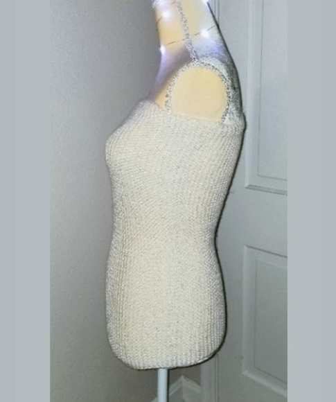 Soft Knit Cream Tube Top by H&M - Picture 2 of 6